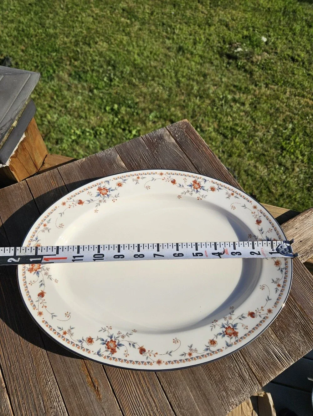 Noritake Adagio 7237 Oval Serving Platter 14